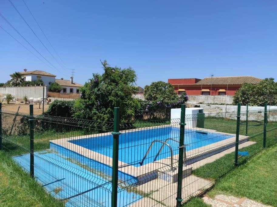 Casa Rural Con Piscina Verdugo Эль-Пуэрто-де-Санта-Мария Экстерьер фото