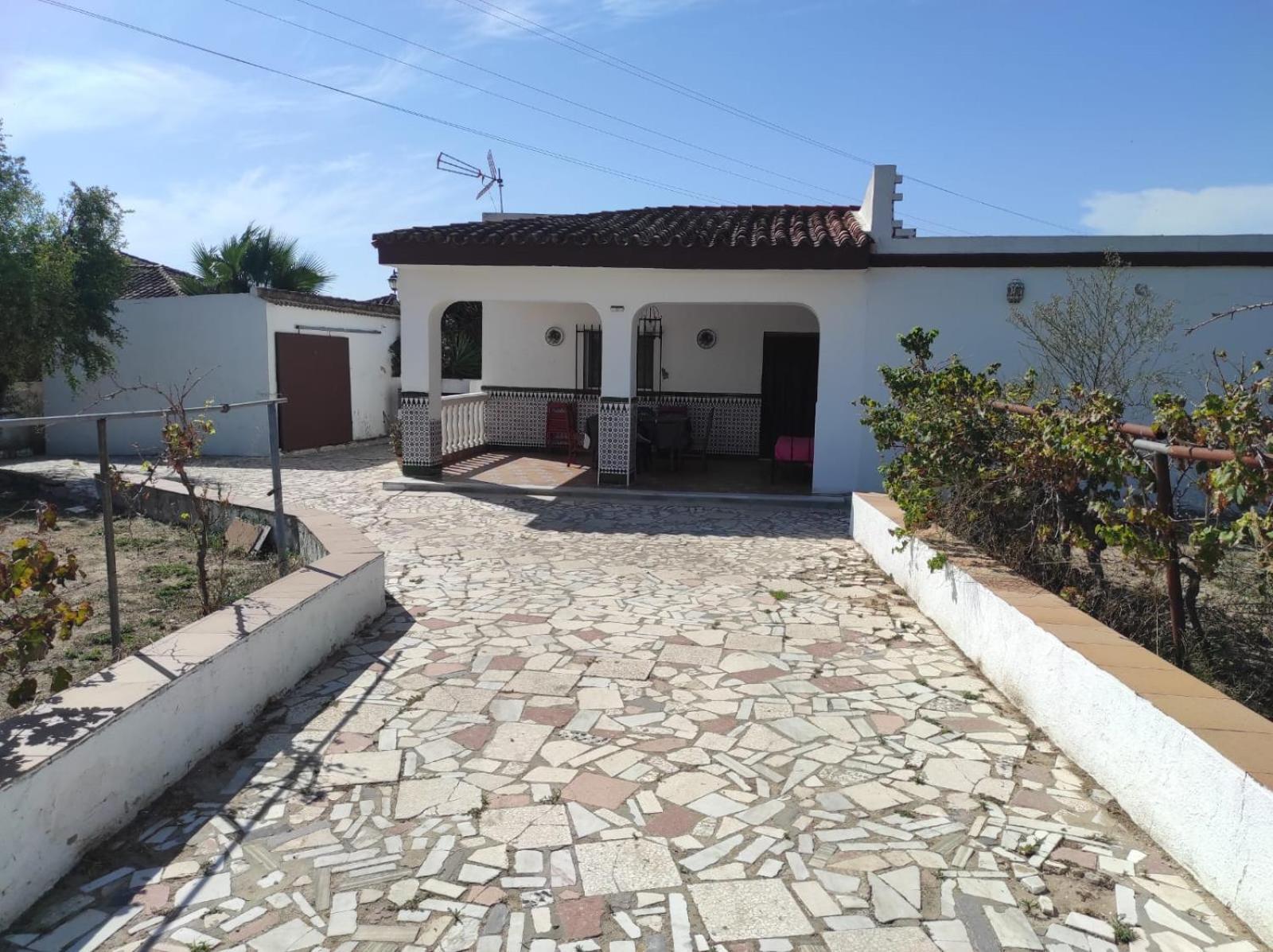 Casa Rural Con Piscina Verdugo Эль-Пуэрто-де-Санта-Мария Экстерьер фото